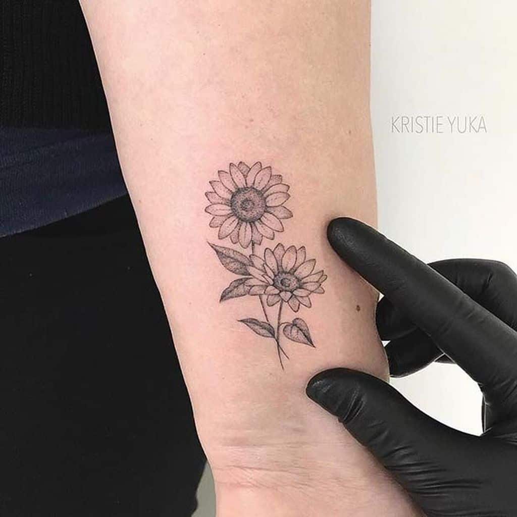135 Sunflower Tattoo Ideas Best Rated Designs In 2021 Sunflower is a very unique flower which is actually composed of numerous small individual flowers and always turn. 135 sunflower tattoo ideas best