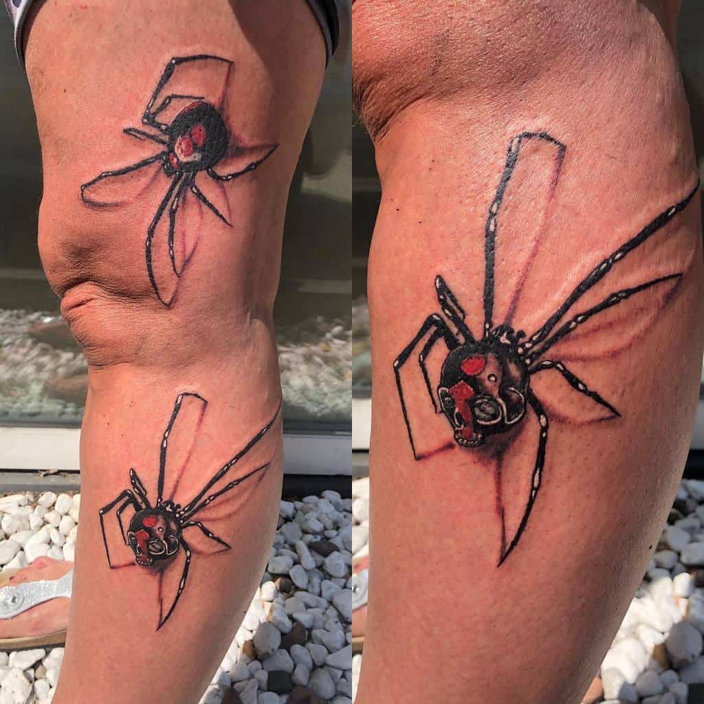 Top 67+ Best 3D Spider Tattoo Ideas - [2021 Inspiration Guide]