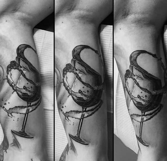 Rose Wine Tattoo - Get an InkGet an Ink