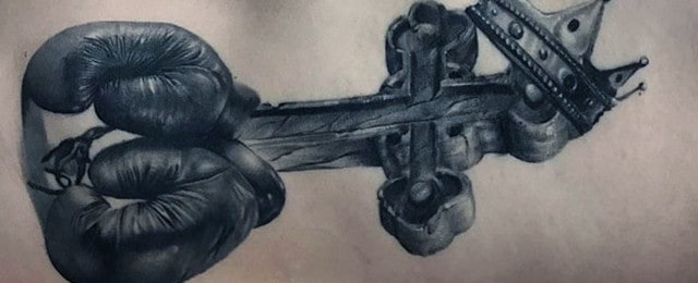 50 3D Cross Tattoo Designs for Men