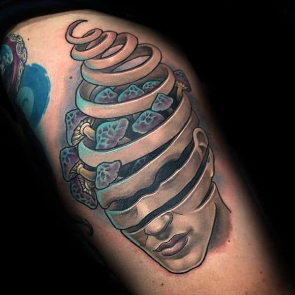 Color Theory Tattoo  Mushroom tattoo by cidoesart  Facebook