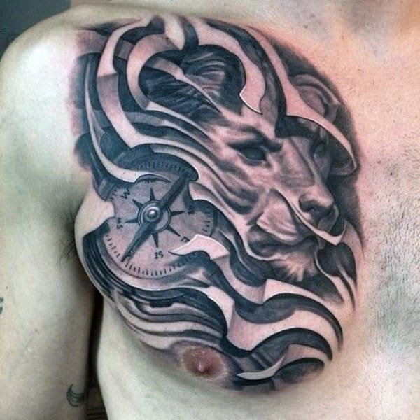 61 Stunning Lion Shoulder Tattoos For Men To Try Now - Psycho Tats