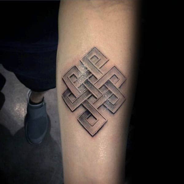 50 Endless Knot Tattoo Designs For Men  Eternal Ink Ideas  Knot tattoo Tattoo  designs men Infinity knot tattoo
