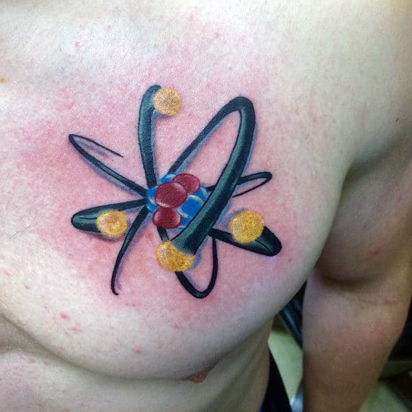 Tattoo • Значение тату: Атом