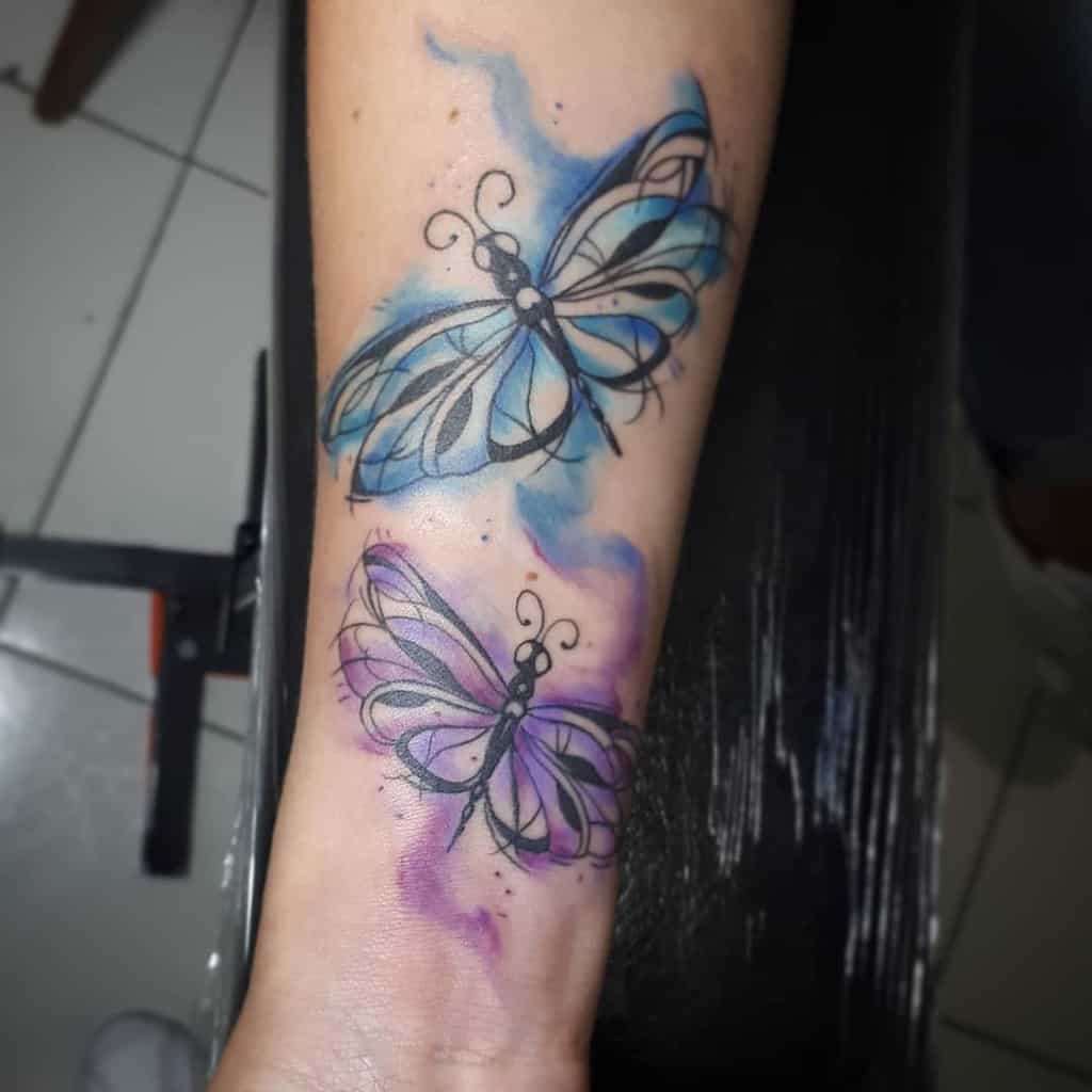 101 Best Butterfly And Dragonfly Tattoo Ideas That Will Blow Your Mind   Outsons