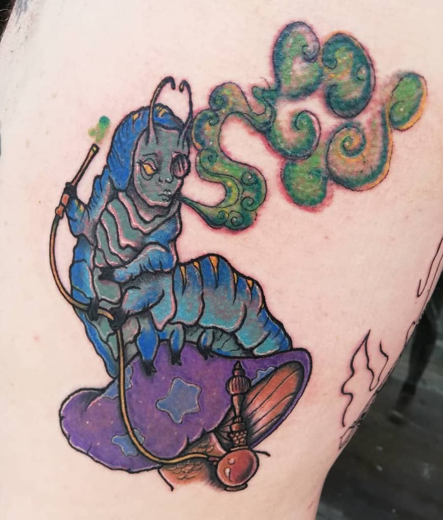 Absolem Tattoo Images Alice In Wonderland Leoellul