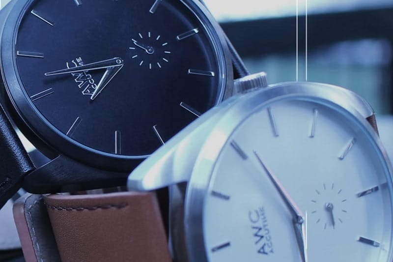Check Out Accutime’s Leather Strap Watch