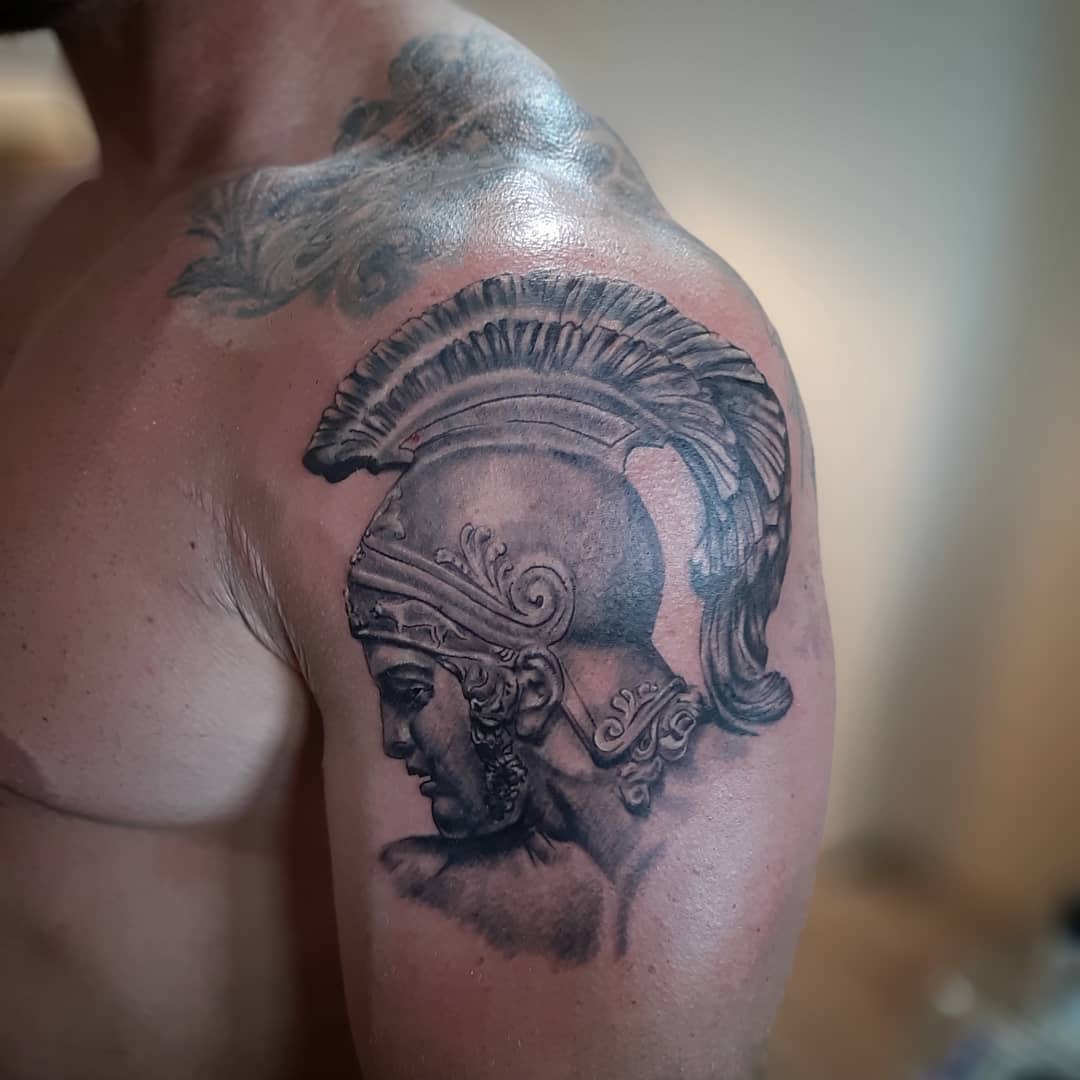 Achilles Tattoos History Meanings  Designs