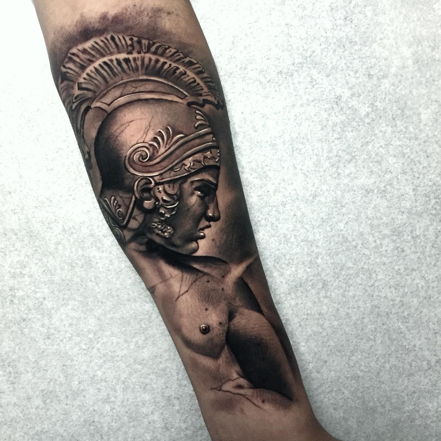 64 Spartan Tattoo Ideas To Embrace Your Inner Warrior, this is sparta tattoo  - thirstymag.com