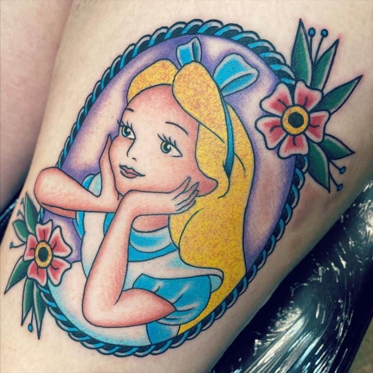 Top 73 Best Alice In Wonderland Tattoo Ideas [2021 Inspiration Guide]