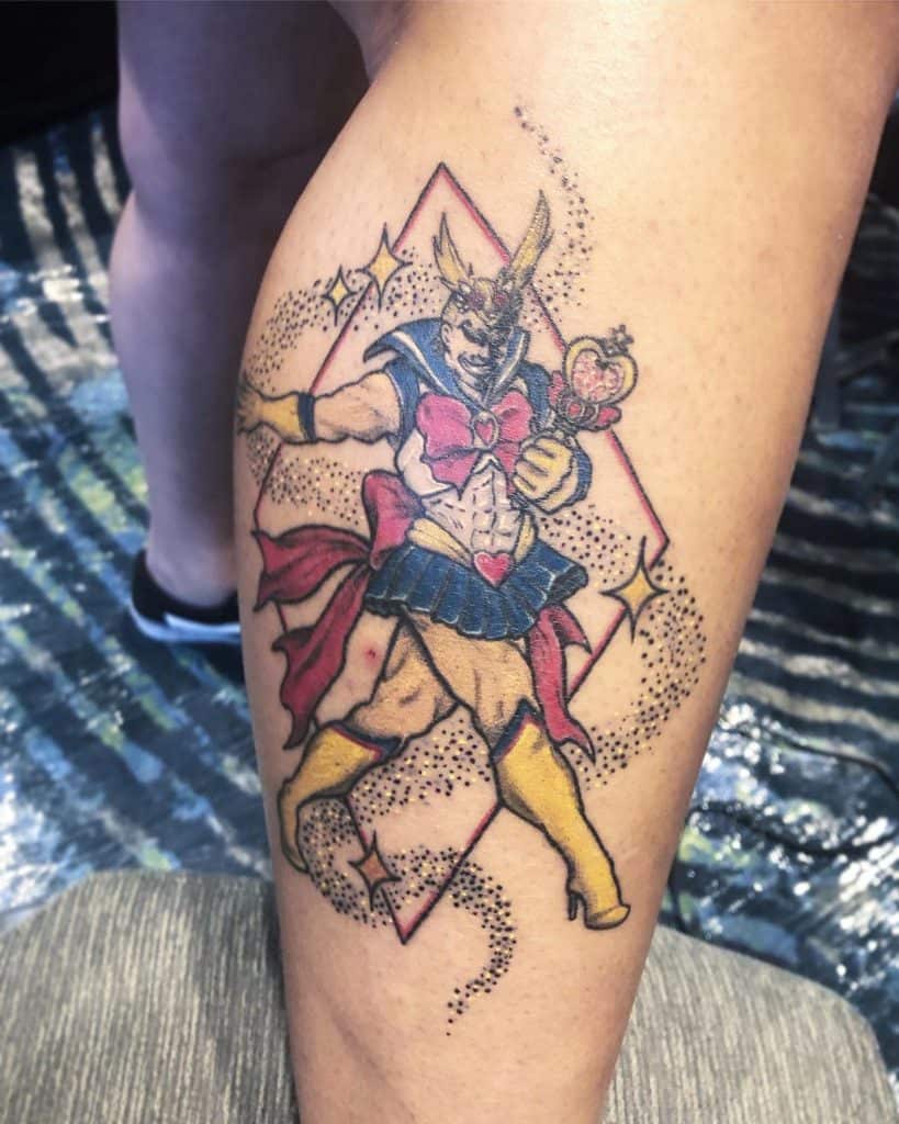 All Might my hero academia tattoos cheltattoos  Tattoo Designs for Women