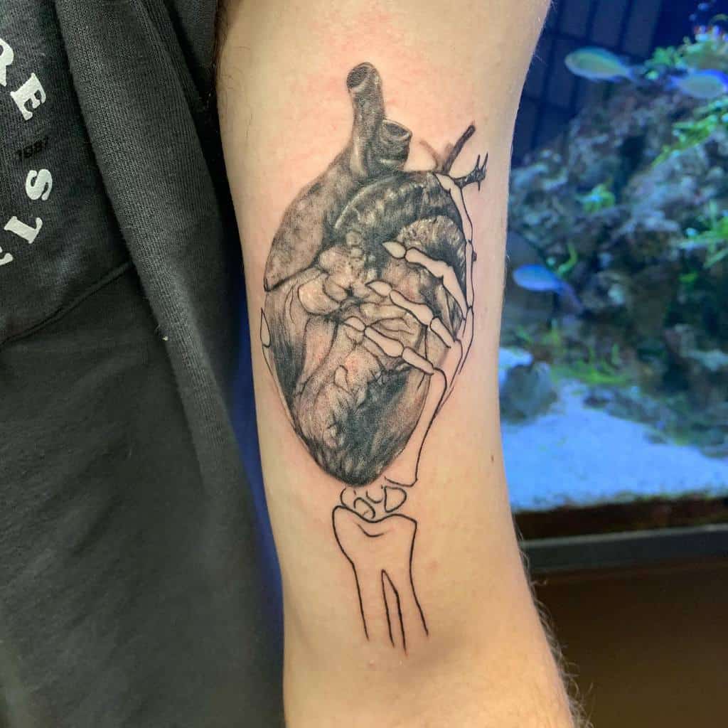 Anatomical Heart Tattoo Juanviocink
