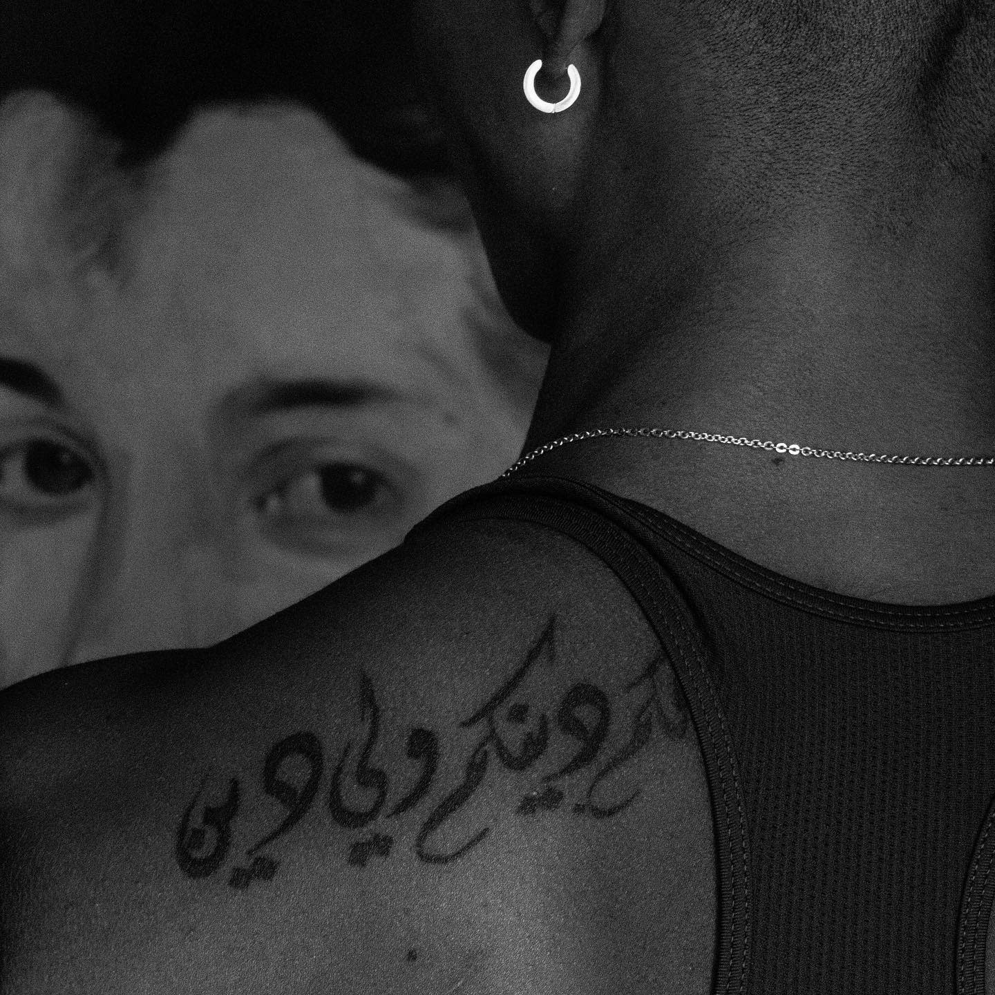 Arabic Script Temporary Tattoo Sticker Waterproof Arm Body Leg Neck Sexy  Tatoo Letter Heartbeat Heart Love Tatto Womem Men Kids - Temporary Tattoos  - AliExpress
