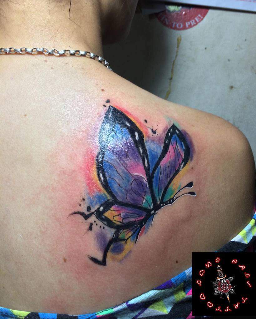 Large Music Butterfly Temporary Tattoo TO00035602  Amazoncomau  Beauty