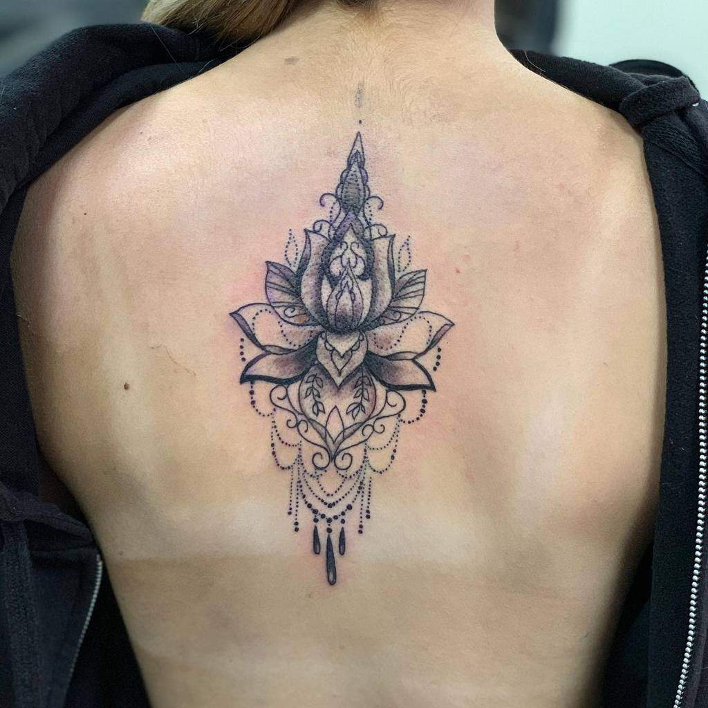 Back Chandelier Tattoo Jess Ink