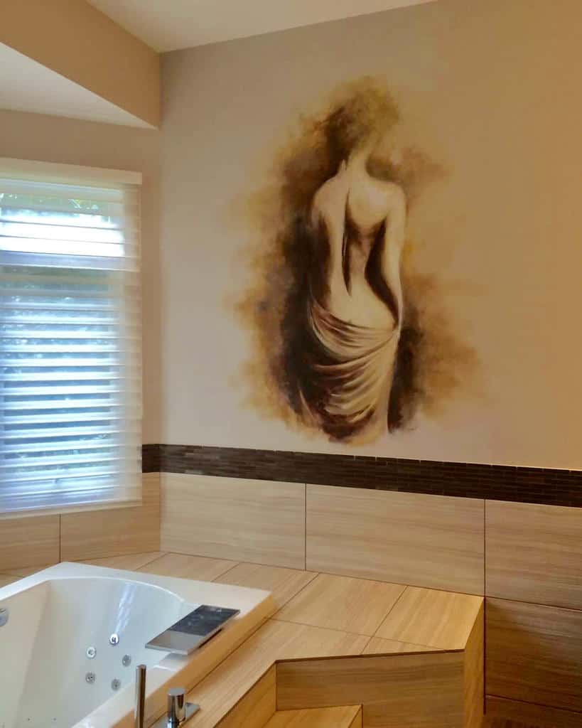 Bathroom Wall Mural Ideas -anna_kongara