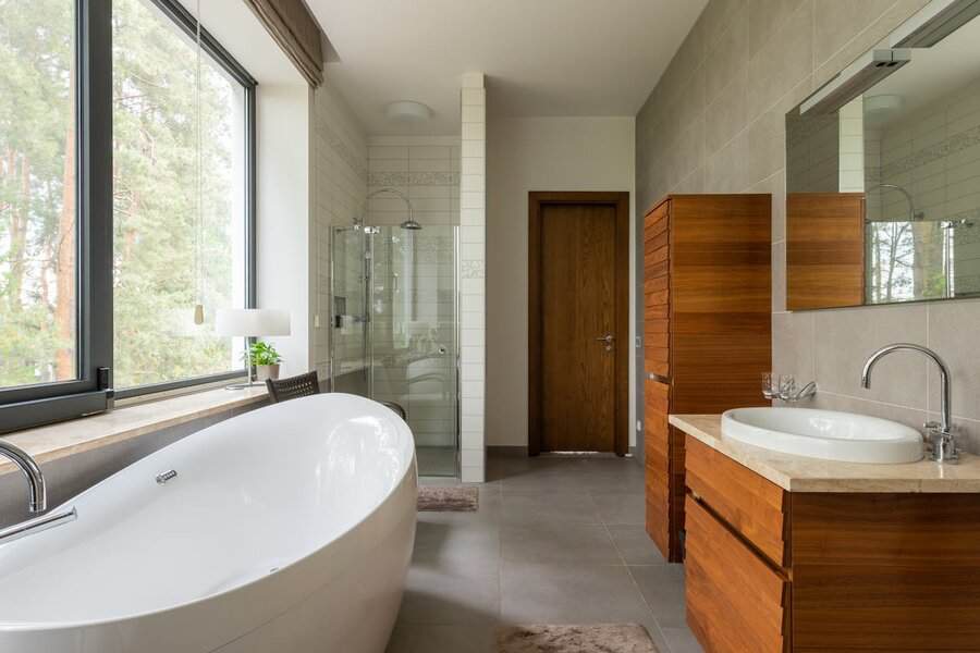 Turning a Mid-Century Bathroom Into a Modern Classic