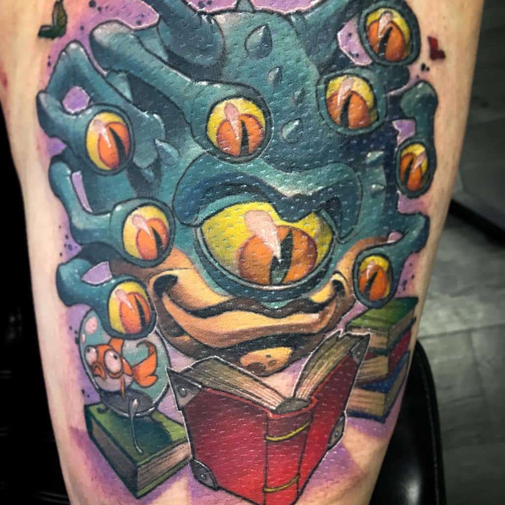 Beholder Dungeons And Dragons Tattoos Doctorinkwell
