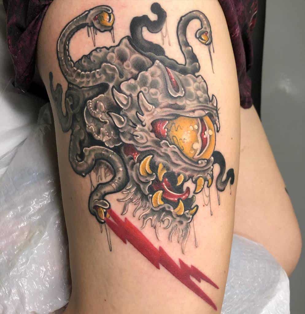 Beholder Dungeons And Dragons Tattoos Grizzletattoos