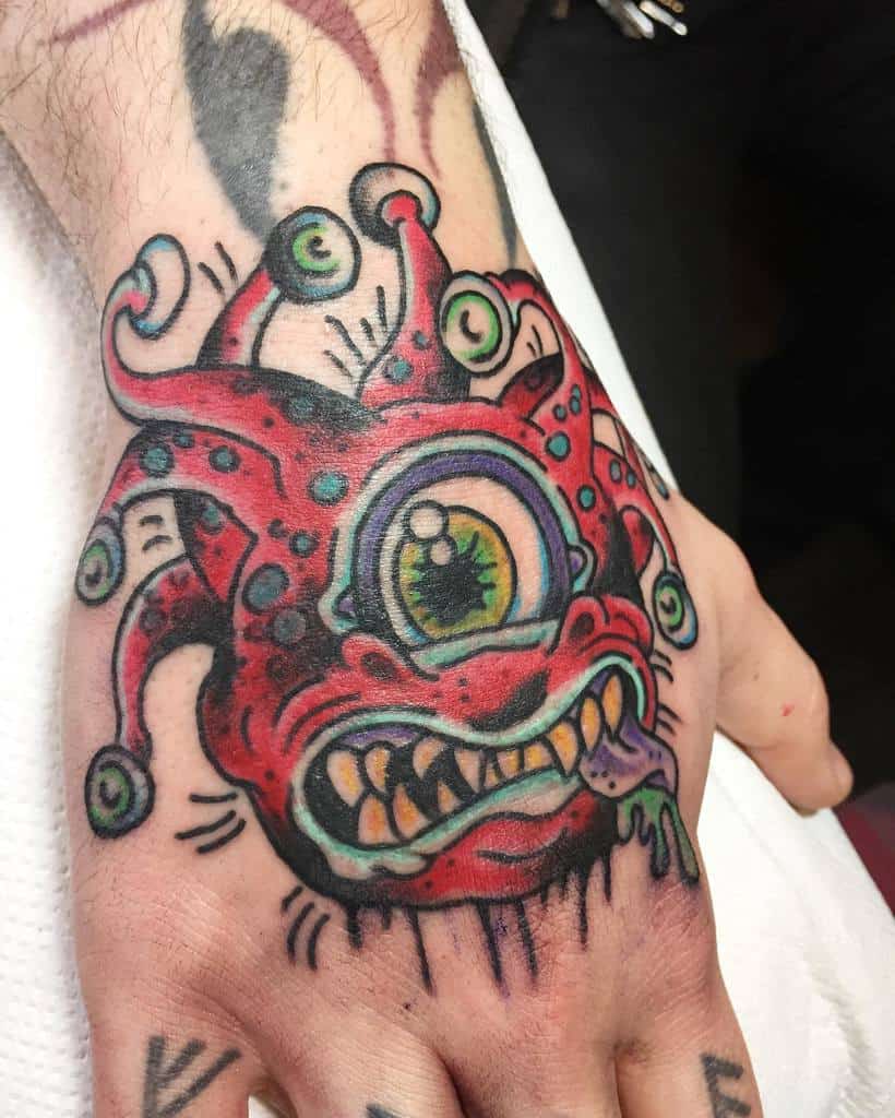 Beholder Dungeons And Dragons Tattoos Theemmajames