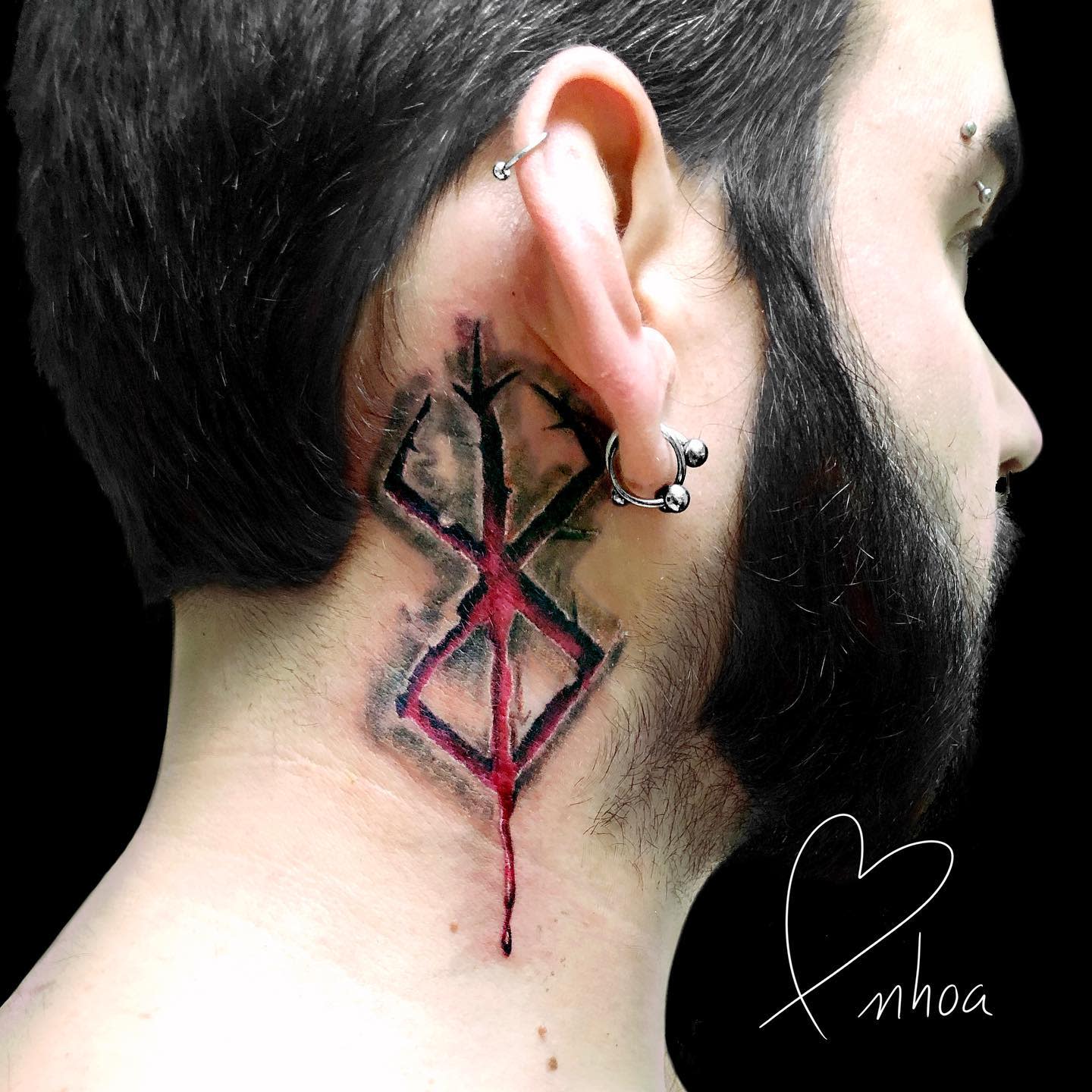 Tattoo uploaded by Storylines tattoo  Berserk mark of sacrifice  Tattoodo