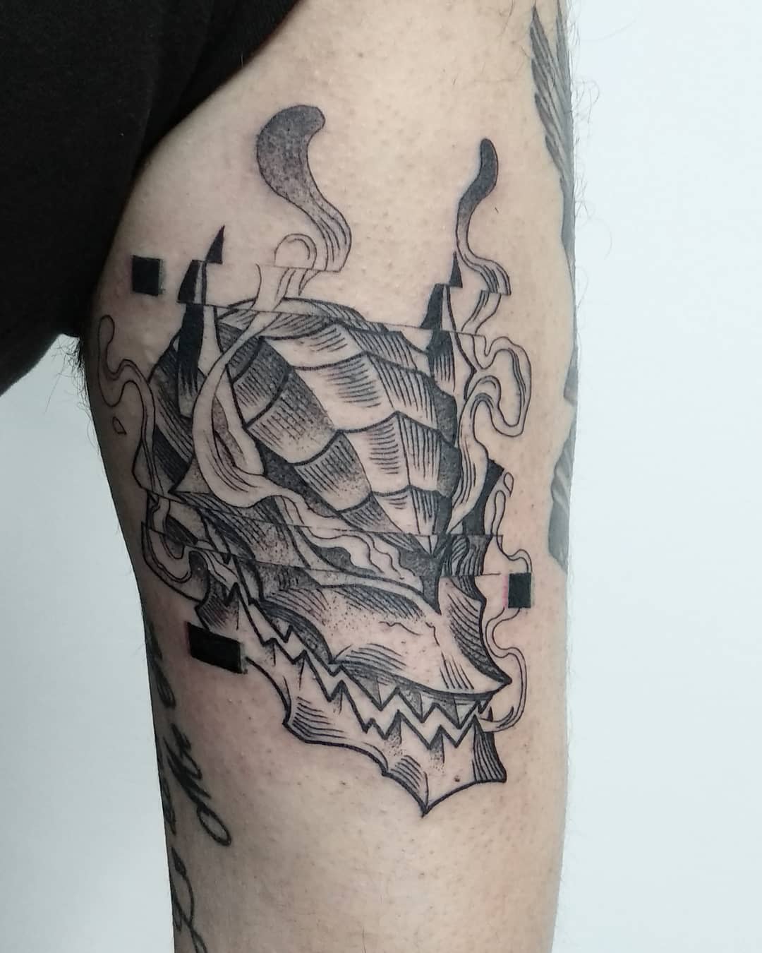 Tatuaje Lobo Berserk -yustecore_tattoo