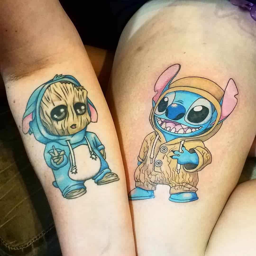 Bestfriend Matching Tattoos druluv02