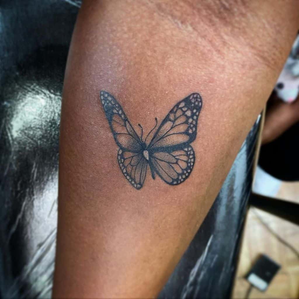 Top 51+ Best Black Butterfly Tattoo Ideas [2021 Inspiration Guide]