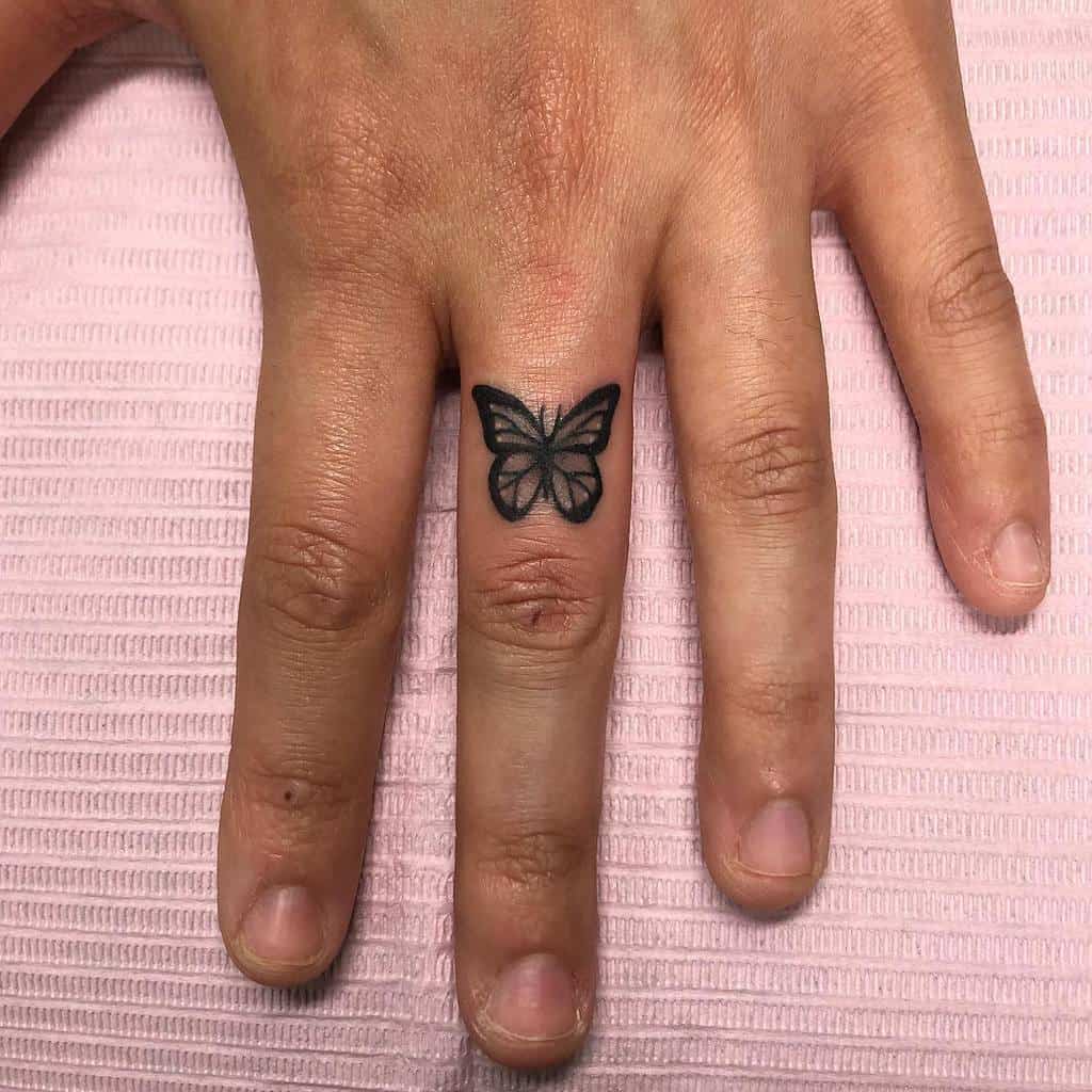 Black Butterfly Tattoo kurrstradamus