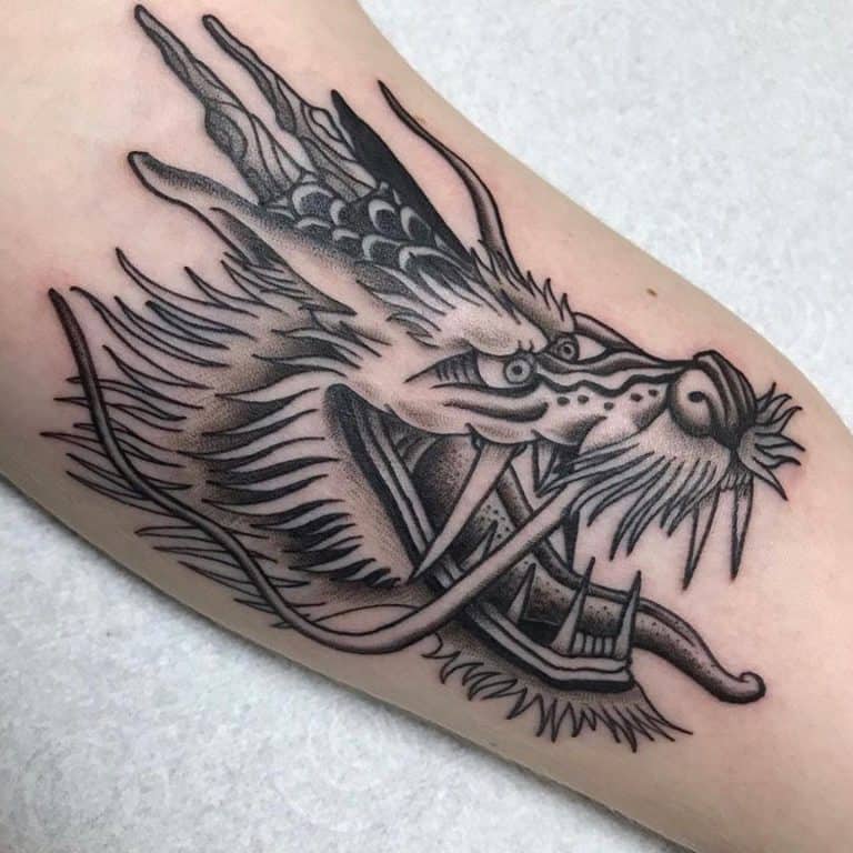 Top 67 Best Dragon Head Tattoo Ideas - [2021 Inspiration Guide]