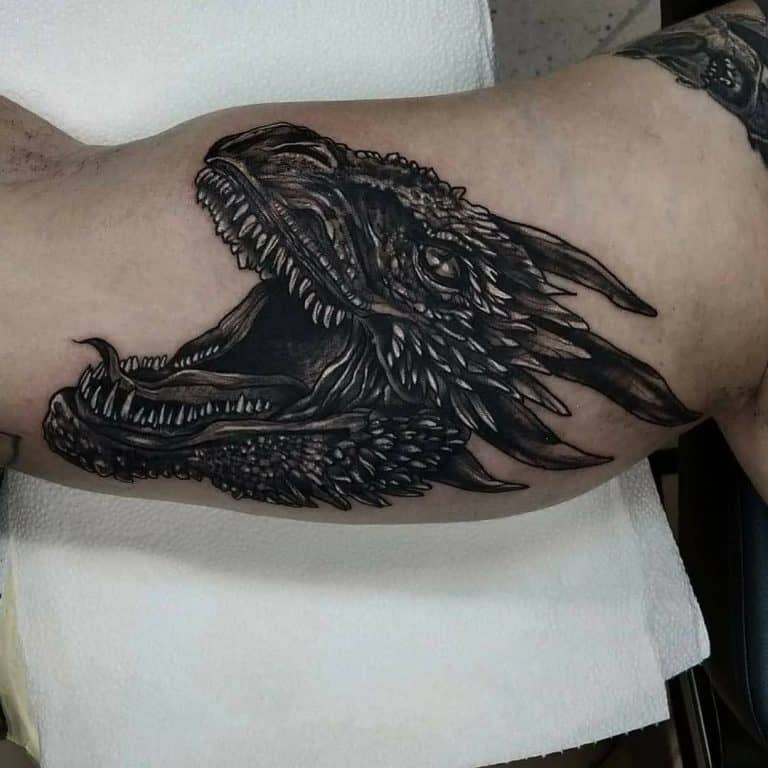 Top 67 Best Dragon Head Tattoo Ideas - [2021 Inspiration Guide]