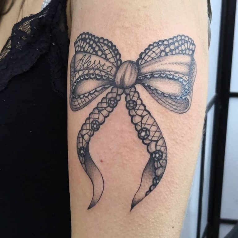 103 Best Lace Tattoos [2024 Inspiration Guide]