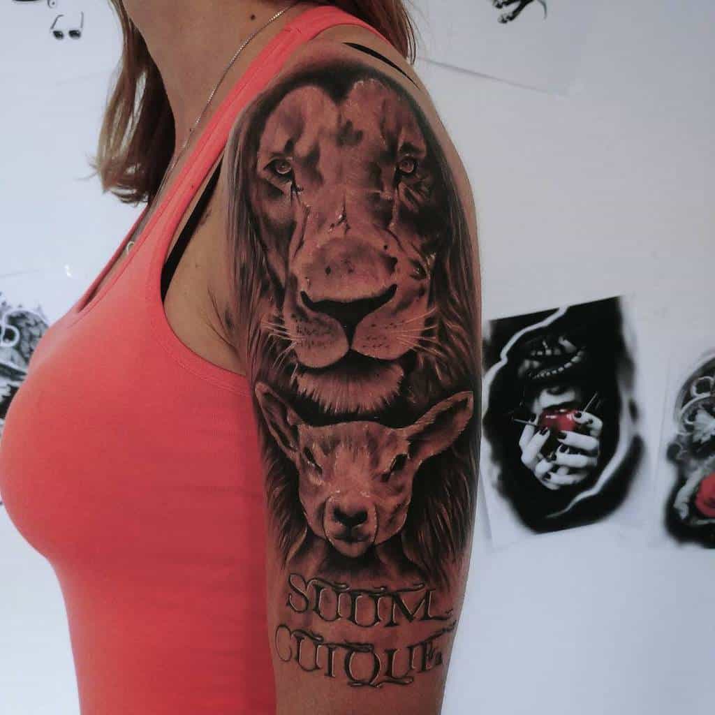 Black Lion and Lamb Tattoo 172_tattoo_zapresic