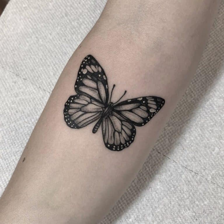 Monarch Butterfly Tattoo Ideas