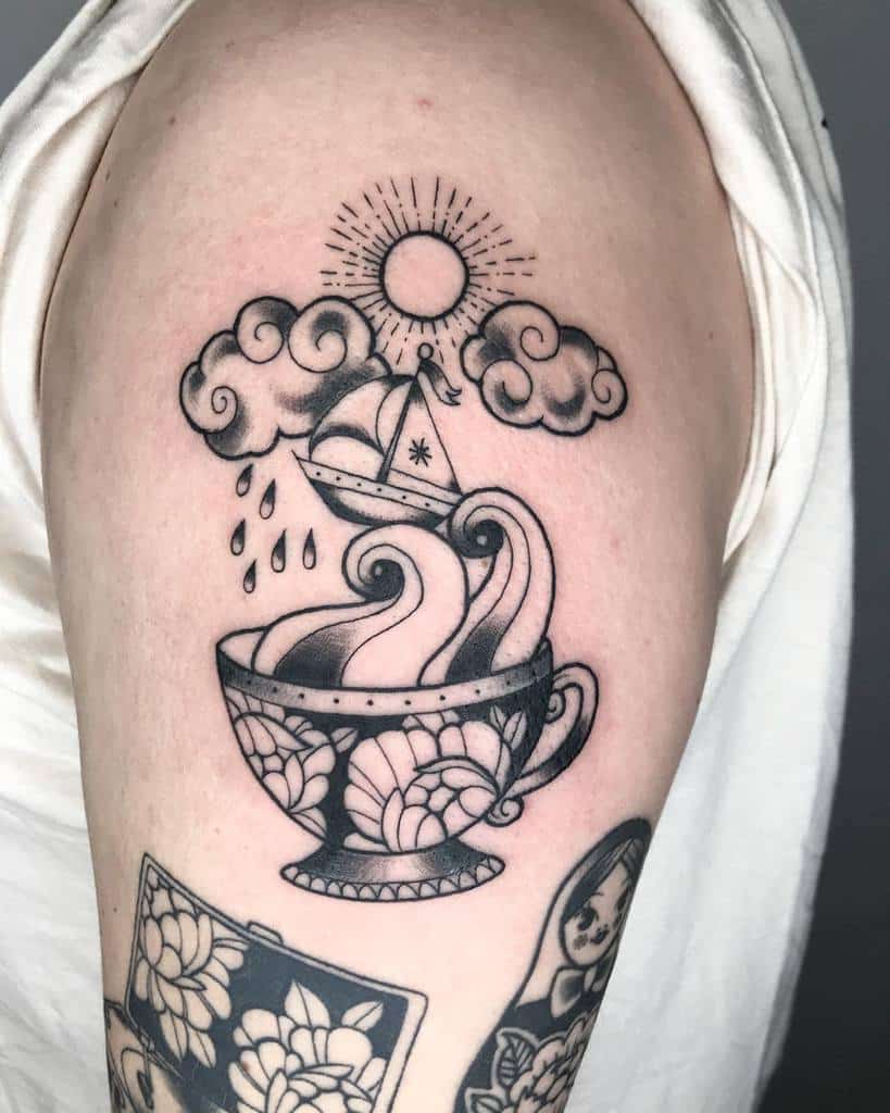 تويتر  Tattoo Connect على تويتر Tea cup piece by Brisbanebased tattoo  artist caitlinmercedes done at lakesidetattoos via Instagram teacuptattoo  portraittattoo httpstcodWnLpk3Ypk