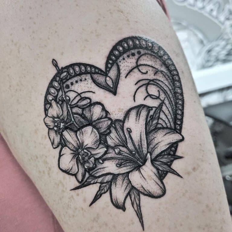 60 Beautiful Lily Tattoo Ideas