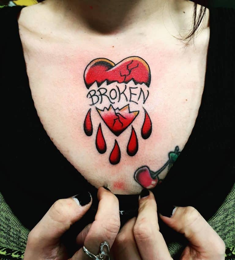 Bleeding Heart Tattoo Designs: Symbolism and Style