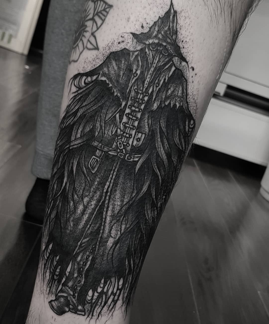 Crow Bloodborne Tattoo -bellamercertattoo