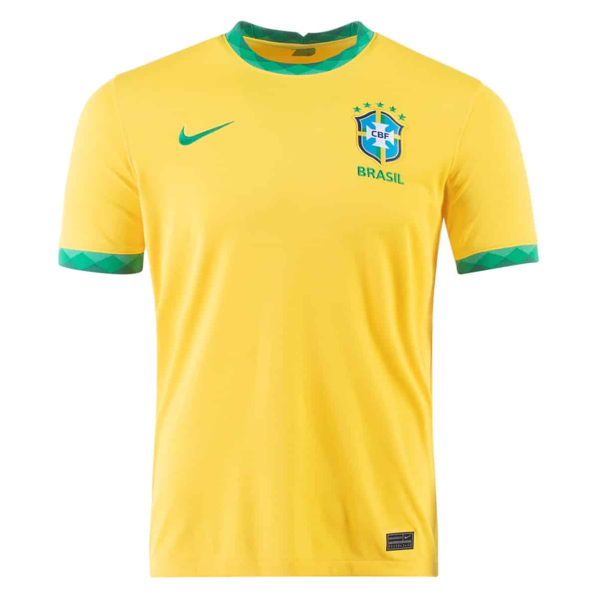 Brazil 20 – 21 Home Jersey