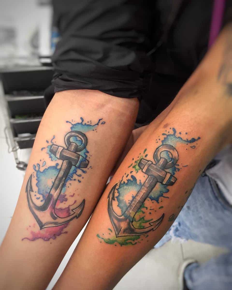 Brother Matching Tattoos jt.tatuaje