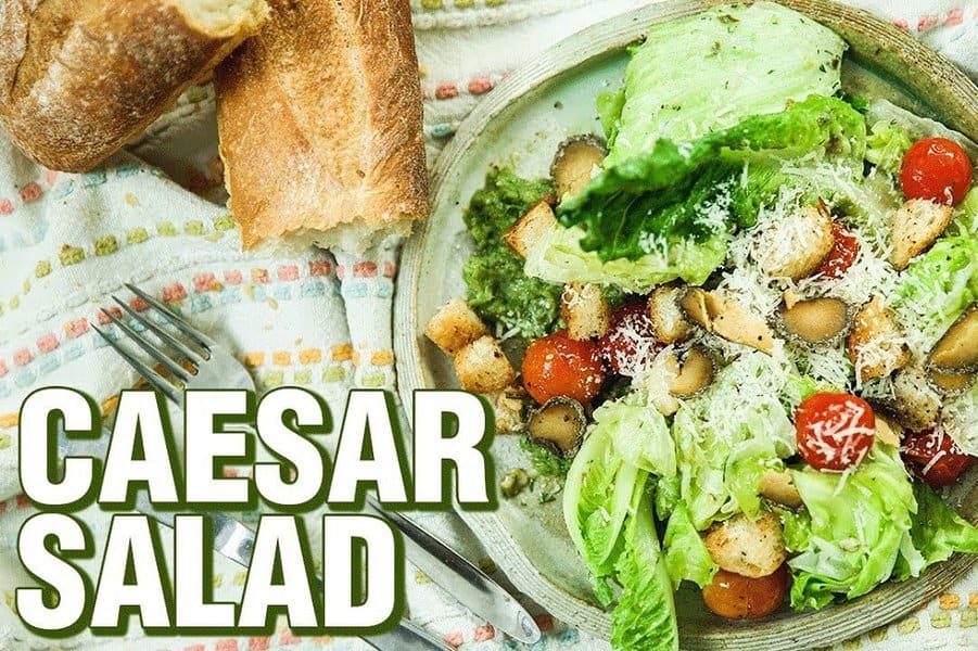 Caesar Salad word concept