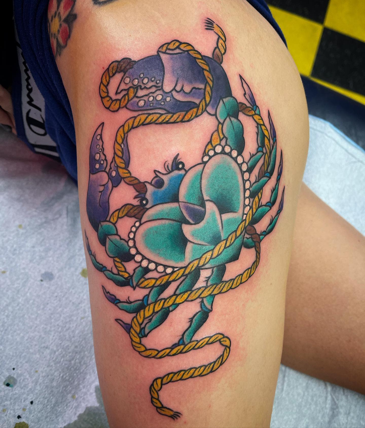 Cancer Crab With Stars and Mandala Geometric Printable Tattoo Design Floral  / Feminine Zodiac Tattoo Idea Instant Download - Etsy