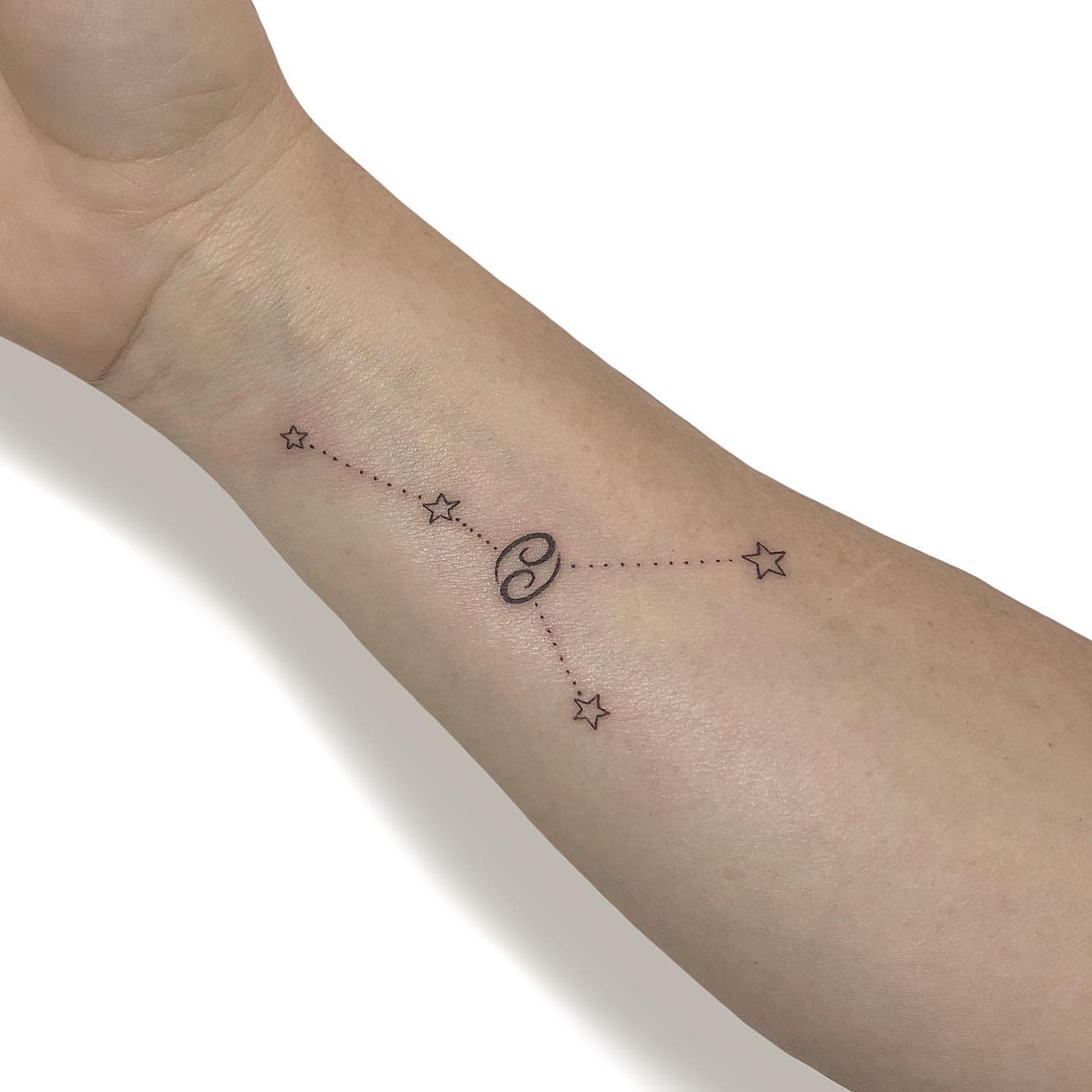 Cancer Constellation Semi-Permanent Tattoo - Set of 2 – Tatteco