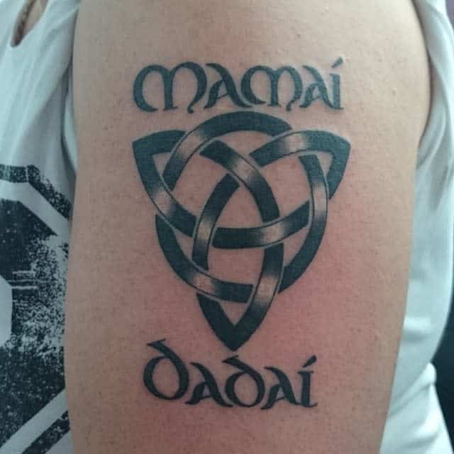 Celtic Knot Tribal Tattoo startattooist