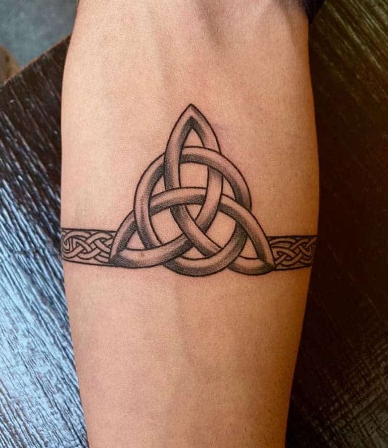 Celtic Tribal Forearm Tattoo _black_tribal_tattoo