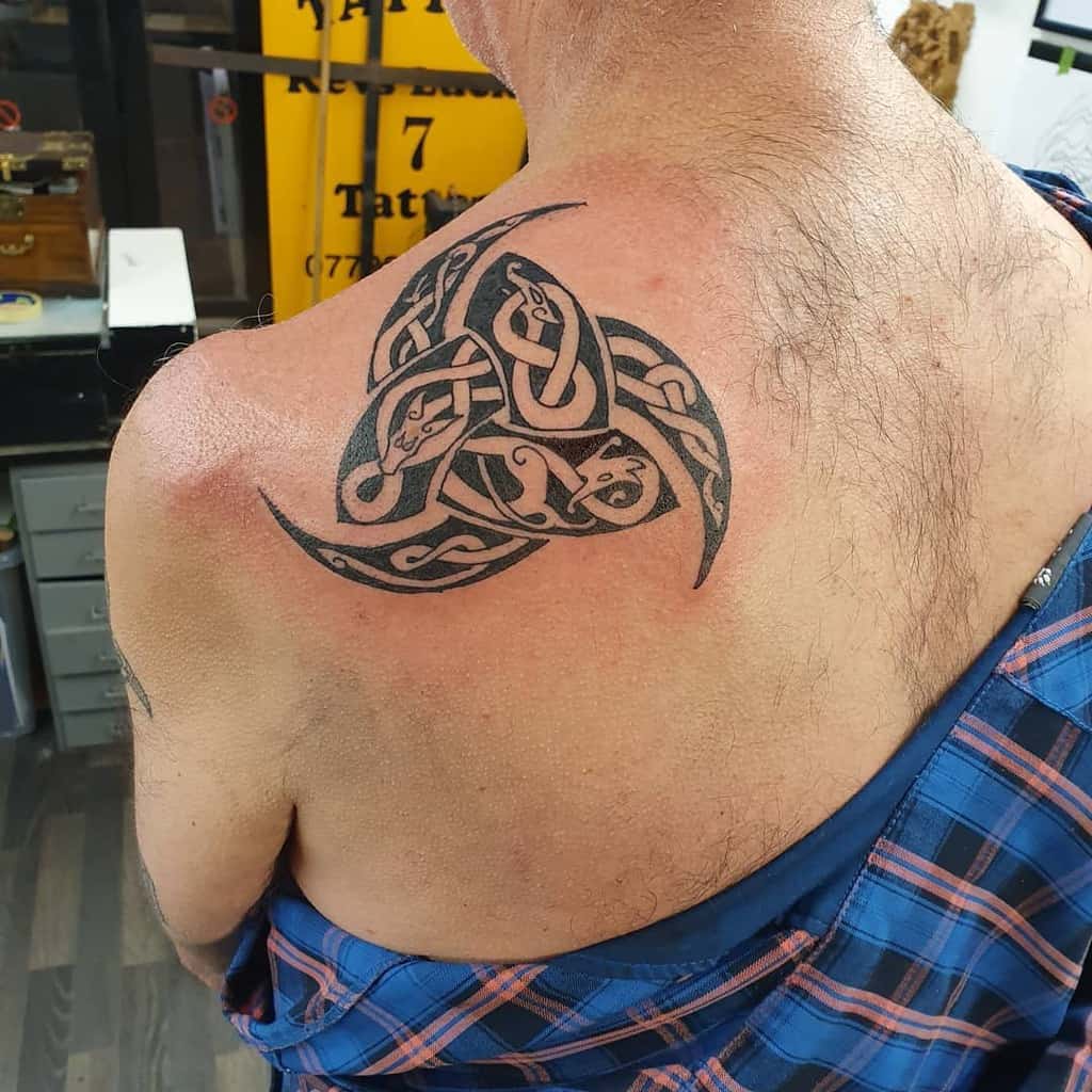 Celtic Tribal Shoulder Tattoo kevlucky7