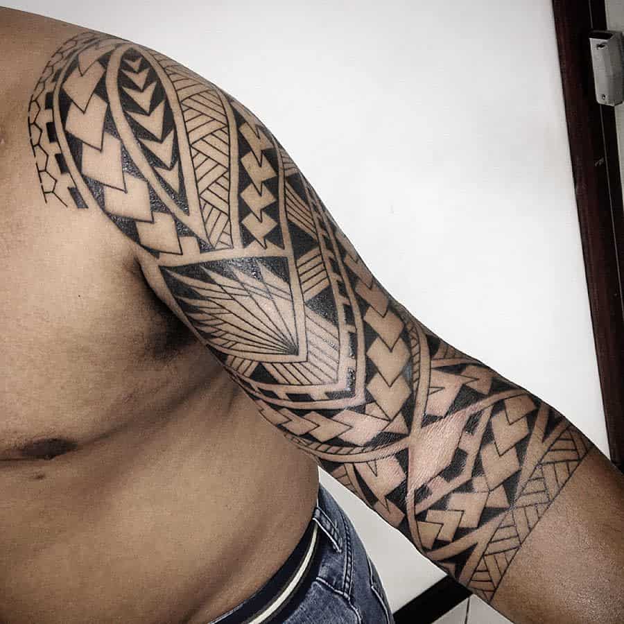 Celtic Tribal Sleeve Tattoo 2 tribal_sr.geleia_gellystattoo