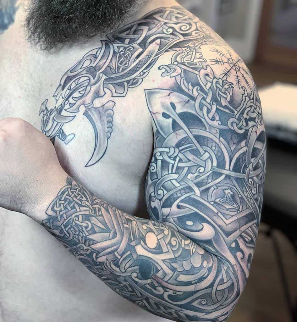Celtic Tribal Sleeve Tattoo ccollinsworth