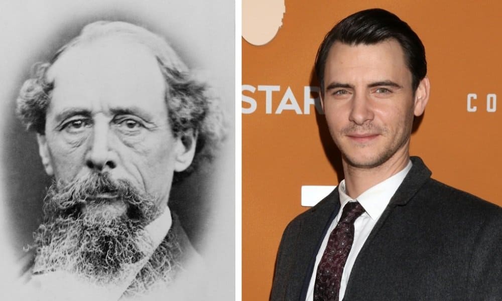 Charles Dickens and Harry Lloyd