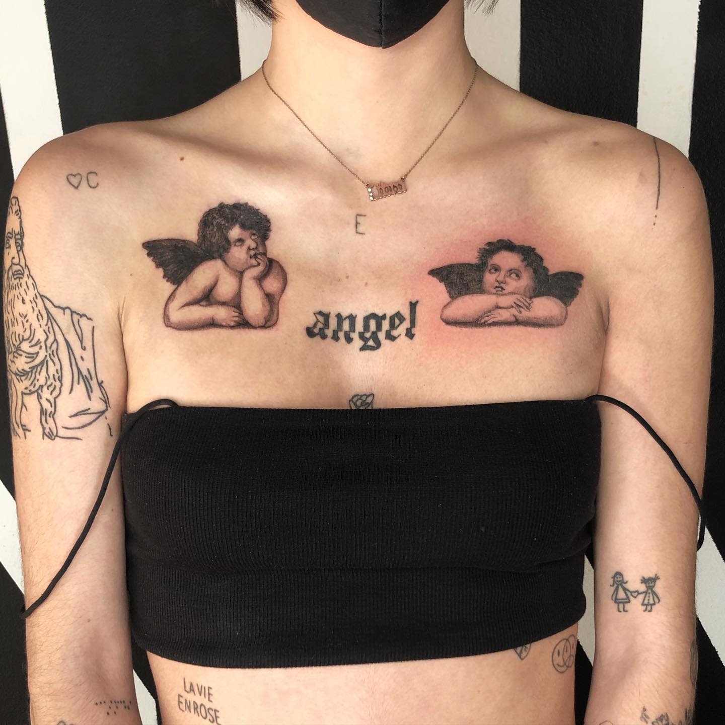 𝐵𝒶𝒷𝓎 𝒞𝓊𝓅𝒾𝒹✨ | Cupid tattoo, Cherub tattoo, Creative tattoos